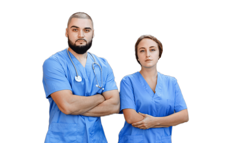 Male and Female Nurse